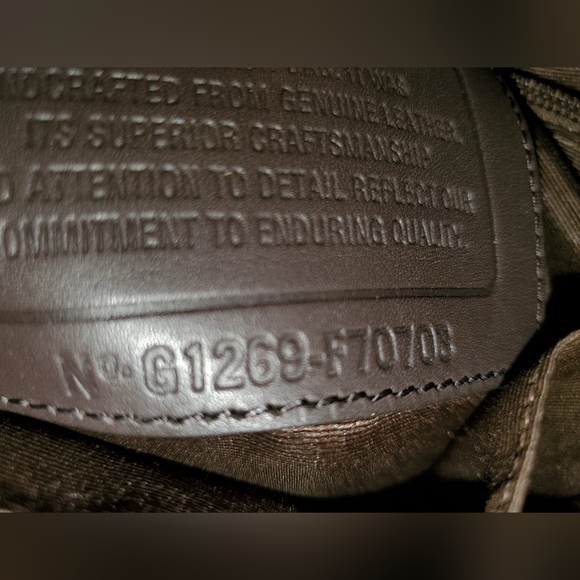 COACH Shoulder/Messenger Bag Dark Brown Suede Leather Women - Picture 10 of 10